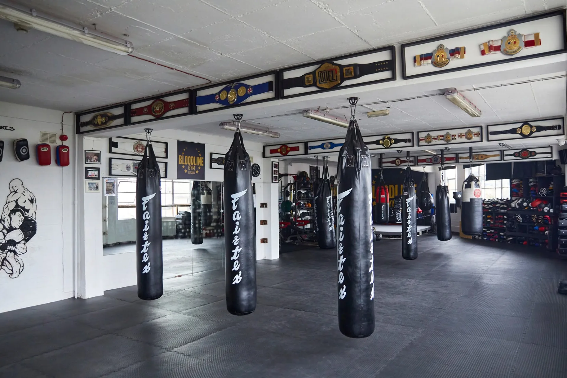Instalaciones de Gorillas Boxing Club